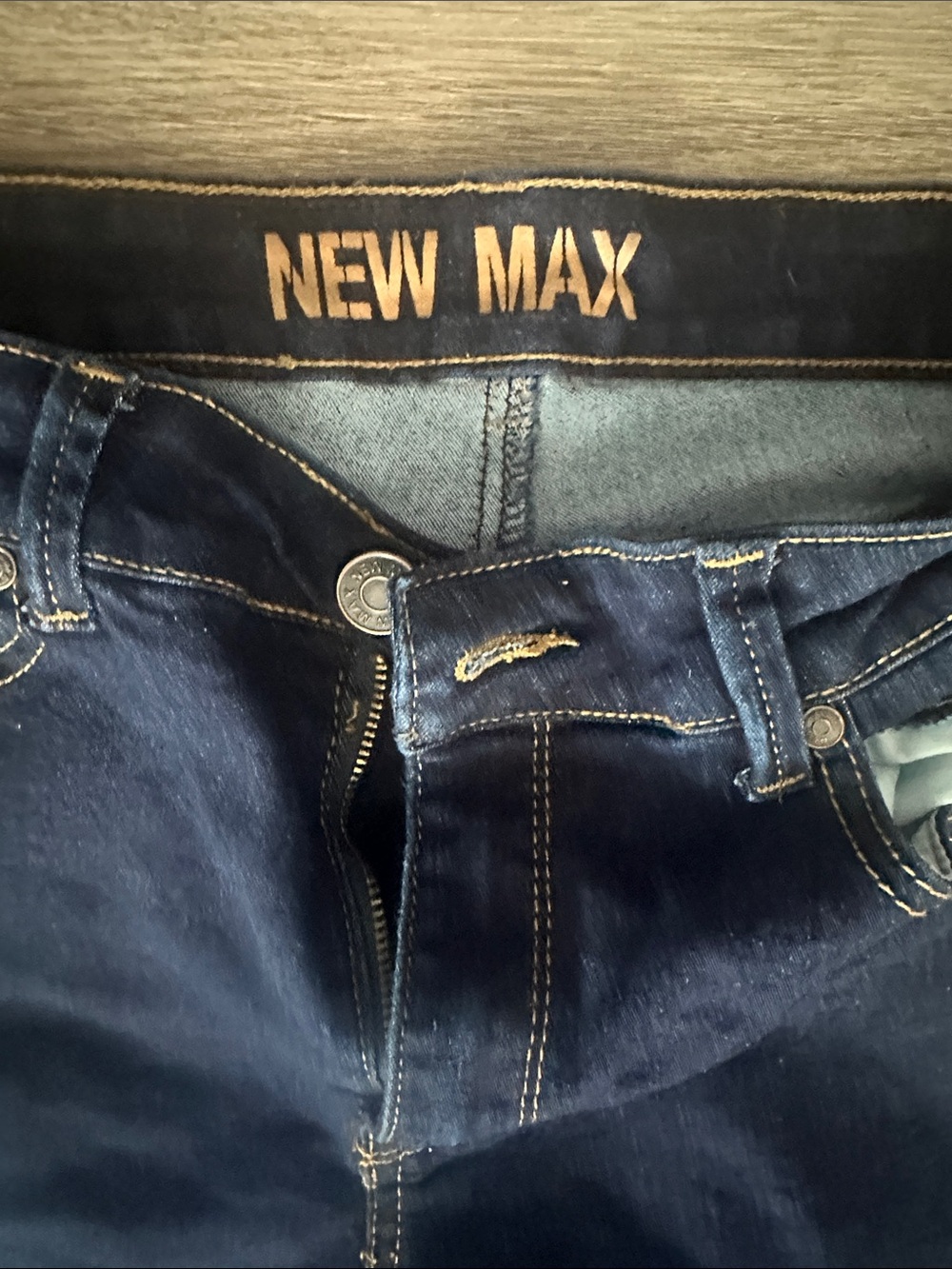 Women’s New Max Dark Blue Jeans size 10 - Picture 4 of 10